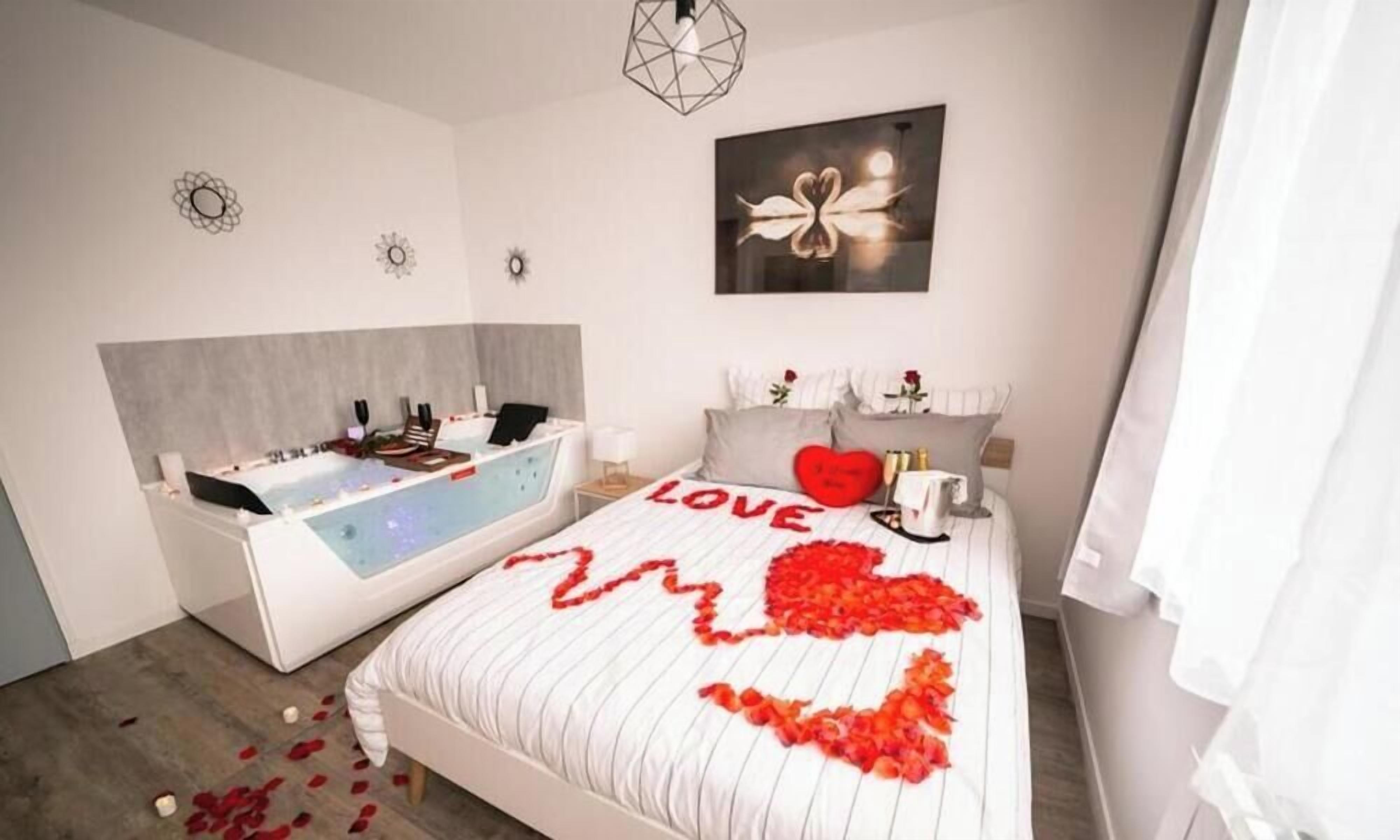 Appartement Premium, 1 lit double et 1 canapé-lit, non-fumeur, bain à remous