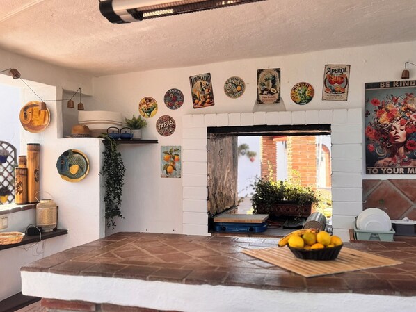 Interior - Studio Marome - Spacious studio with private terrace and panoramic views (Vélez-Málaga)