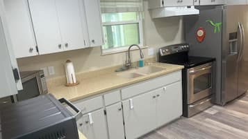 Microwave, oven, stovetop