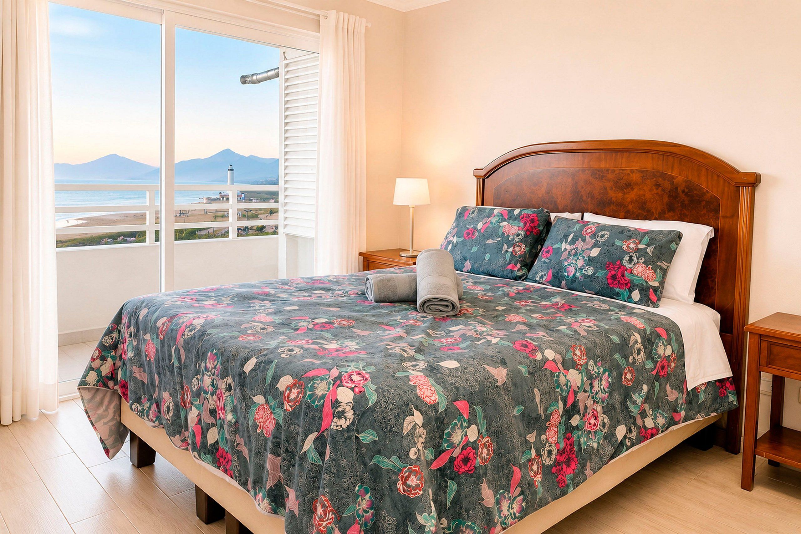 2 bedrooms, internet, bed sheets