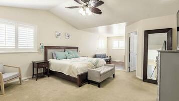 6 dormitorios, escritorio, wifi y ropa de cama