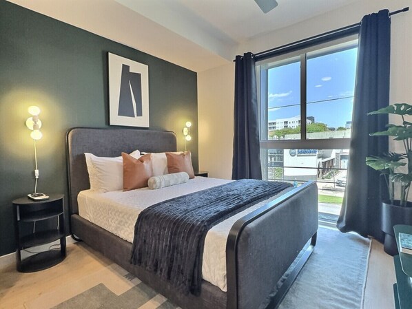 Desk, iron/ironing board, free WiFi, bed sheets