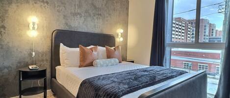 Desk, iron/ironing board, free WiFi, bed sheets