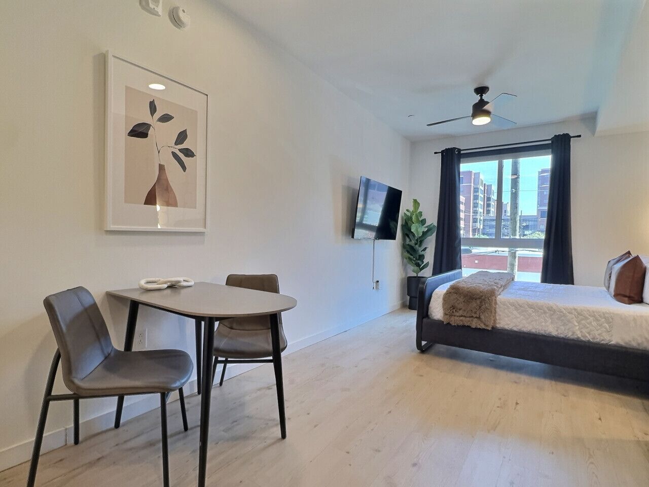 Desk, iron/ironing board, free WiFi, bed sheets