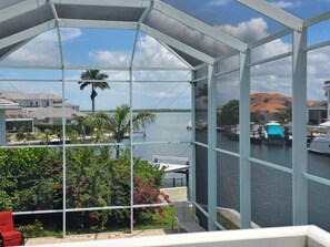 Property grounds - Stunning waterfront home, with HUGE POOL! (Marco Island)