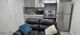Luxury one bedroom basement suite in downtown of Edmonton Alberta.