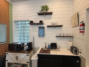 Kitchenette.