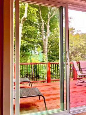 Interior - Voted #1 home on Beech, loft, views, hot tub, pets, private, 2 beds, & firepit (Beech Mountain)