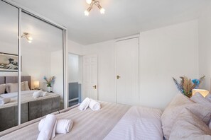 Rumah Keluarga, patio | Wi-Fi gratis dan seprai linen