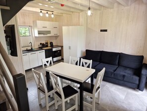 Living area - Domki Nadmorskie Tycjanowo - Domek 1 (Mielenko)