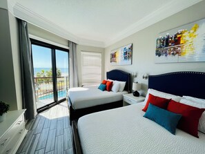 1 多间卧室、熨斗/熨衣板、WiFi、床单