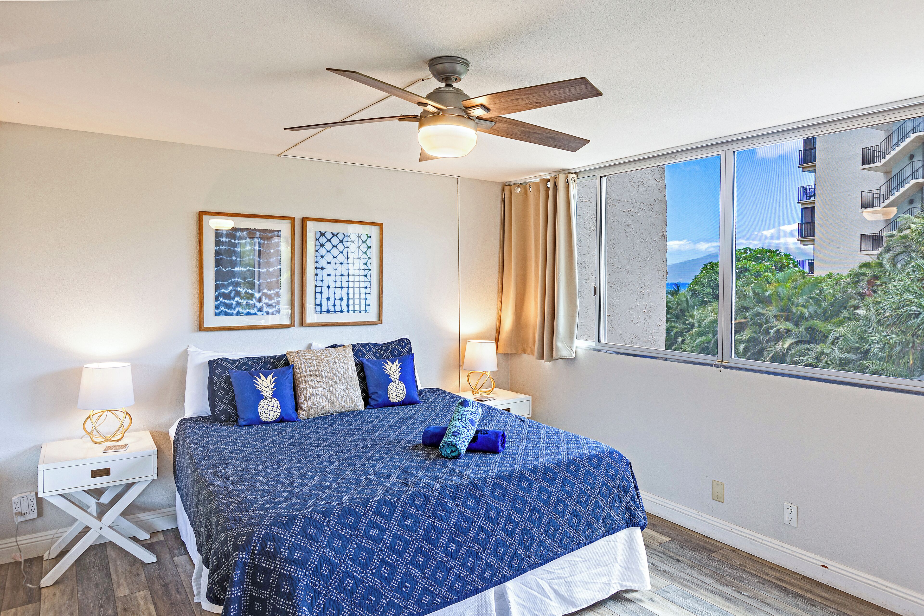 2 bedrooms, iron/ironing board, travel crib, WiFi (free)