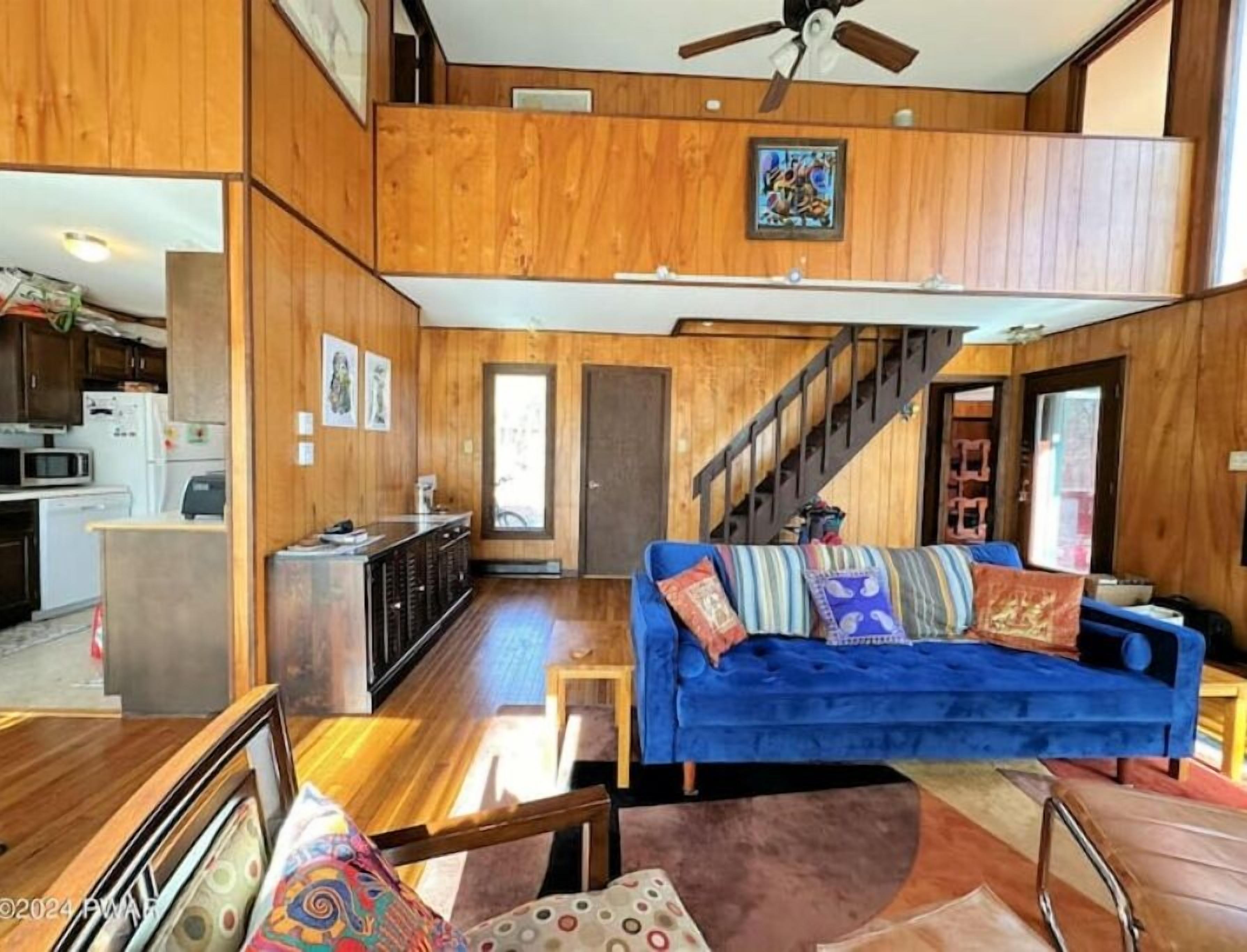 TV connectée, cheminée