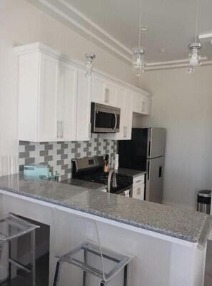 Microwave, oven, stovetop