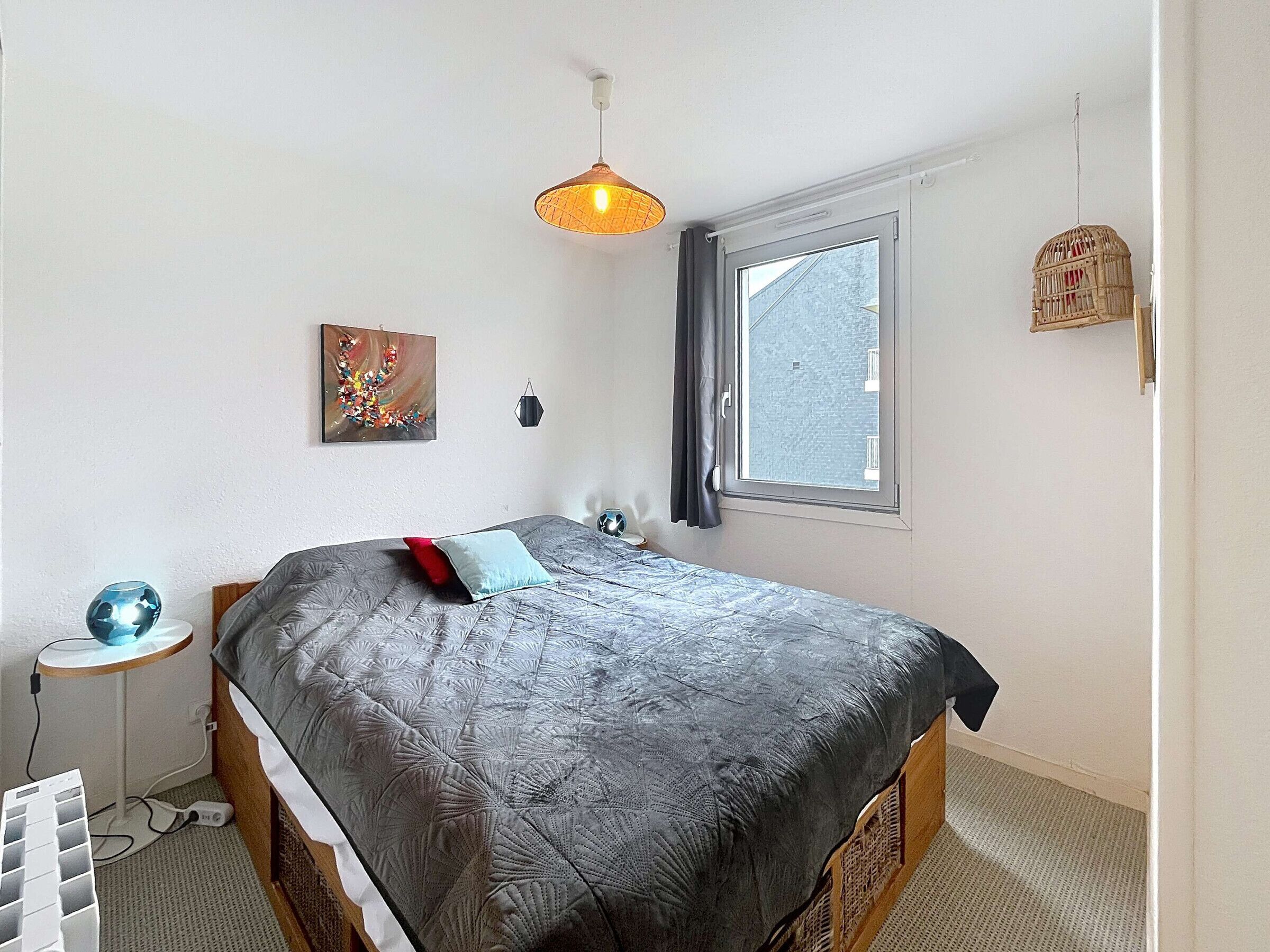 Encantador Apto 1 Hab, 4 Pers, Balcón, Parking, Wi-fi - Jullouville
