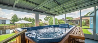 Brand New Home with Water Access to Lake June.  Bring your boat or jet ski.