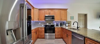 Brand New Home with Water Access to Lake June.  Bring your boat or jet ski.