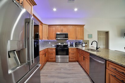 Brand New Home with Water Access to Lake June.  Bring your boat or jet ski.