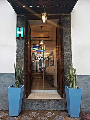 Fachada da propriedade