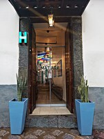 Overnatningsstedets facade