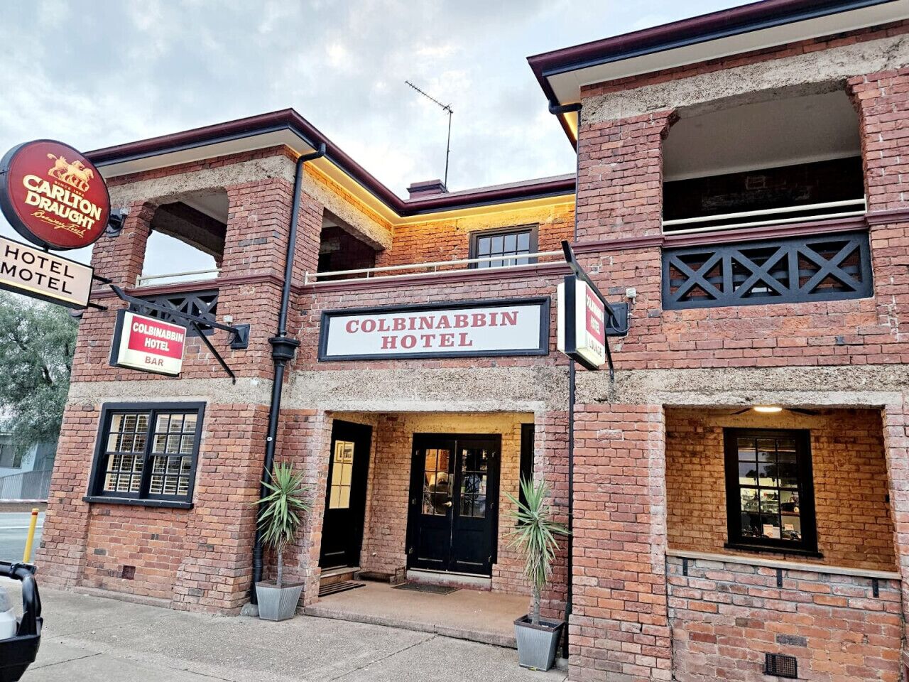 Colbinabbin Hotel - great food - friendly staff and locals.