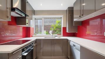 Oven, stovetop, dishwasher