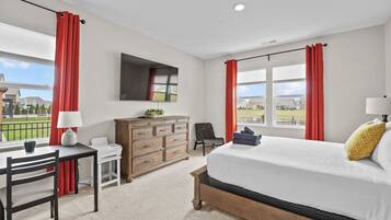 Bureau, fer et planche à repasser, lit parapluie, Wi-Fi gratuit