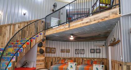 Hermann Grain Bins BNB and Retreat Center Foghorn Leghorn GUEST grain bin