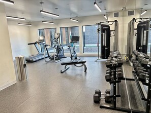 Fitness facility - Lightning Luxe Retreat (Des Moines)