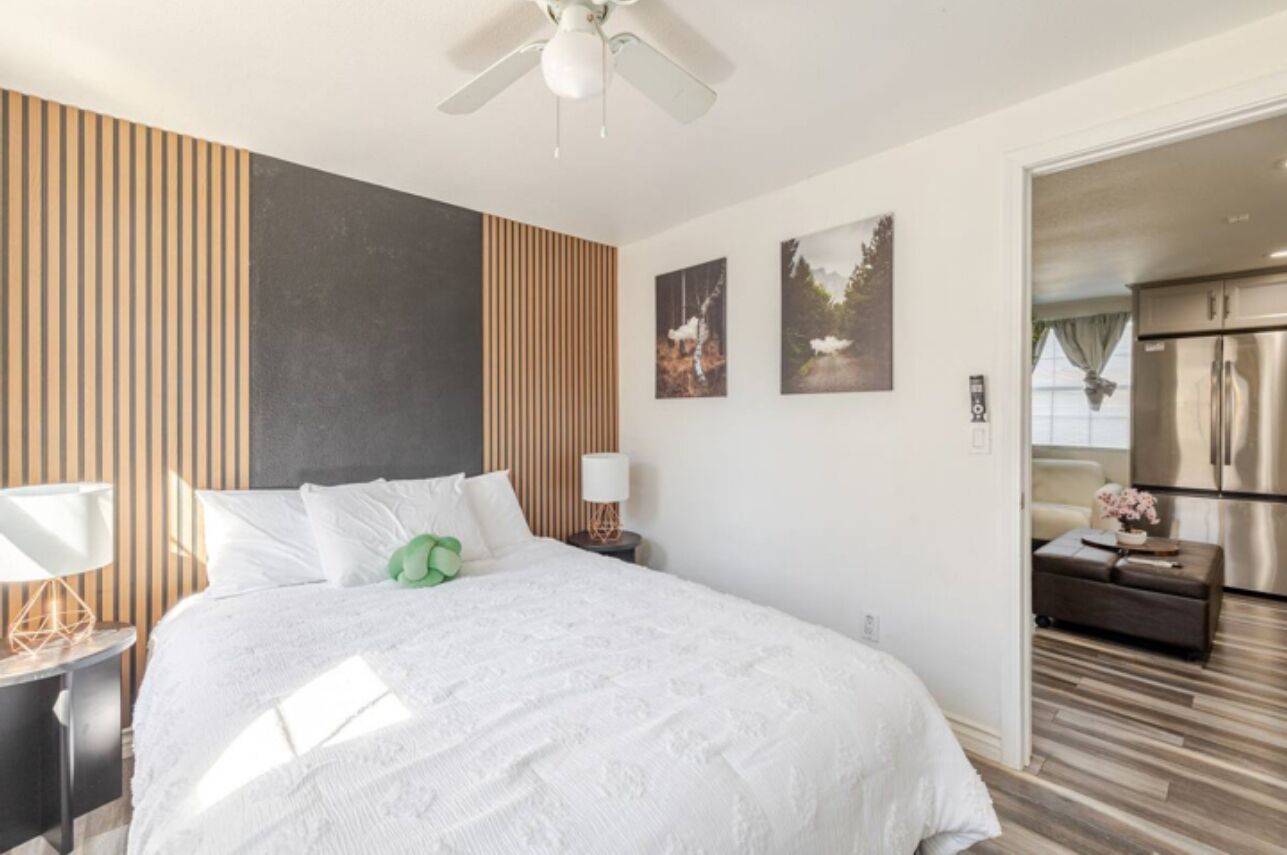 1 bedroom, iron/ironing board, WiFi (free), bed sheets