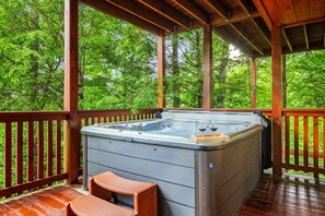 Bain à remous extérieur