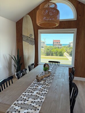 Dining - Beach Haven Just Steps Away from the Ocean, Amazing Views [Pool Coming in 2027!] (Nags Head)