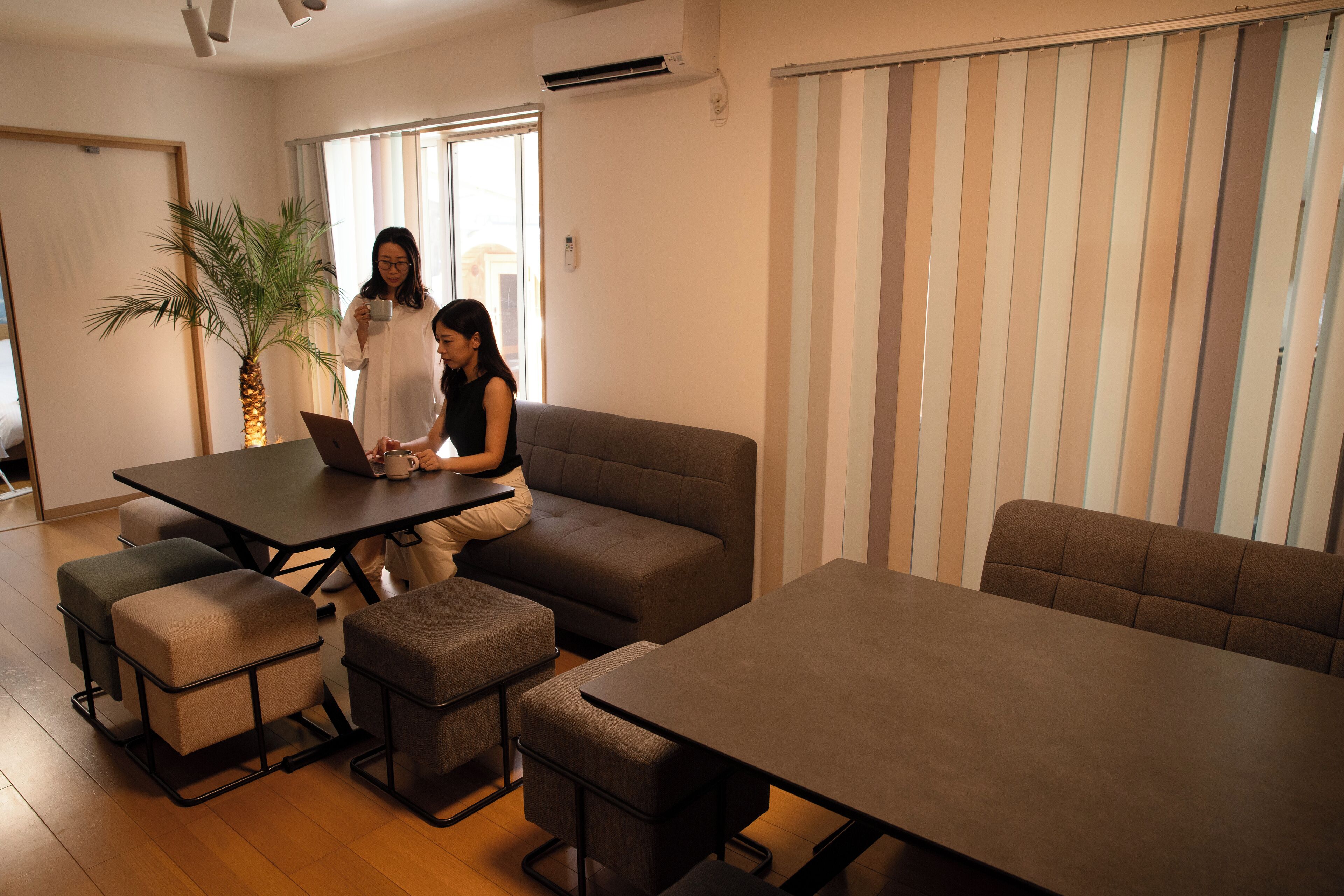 Villa Familiale, vue océan | Restauration dans la chambre