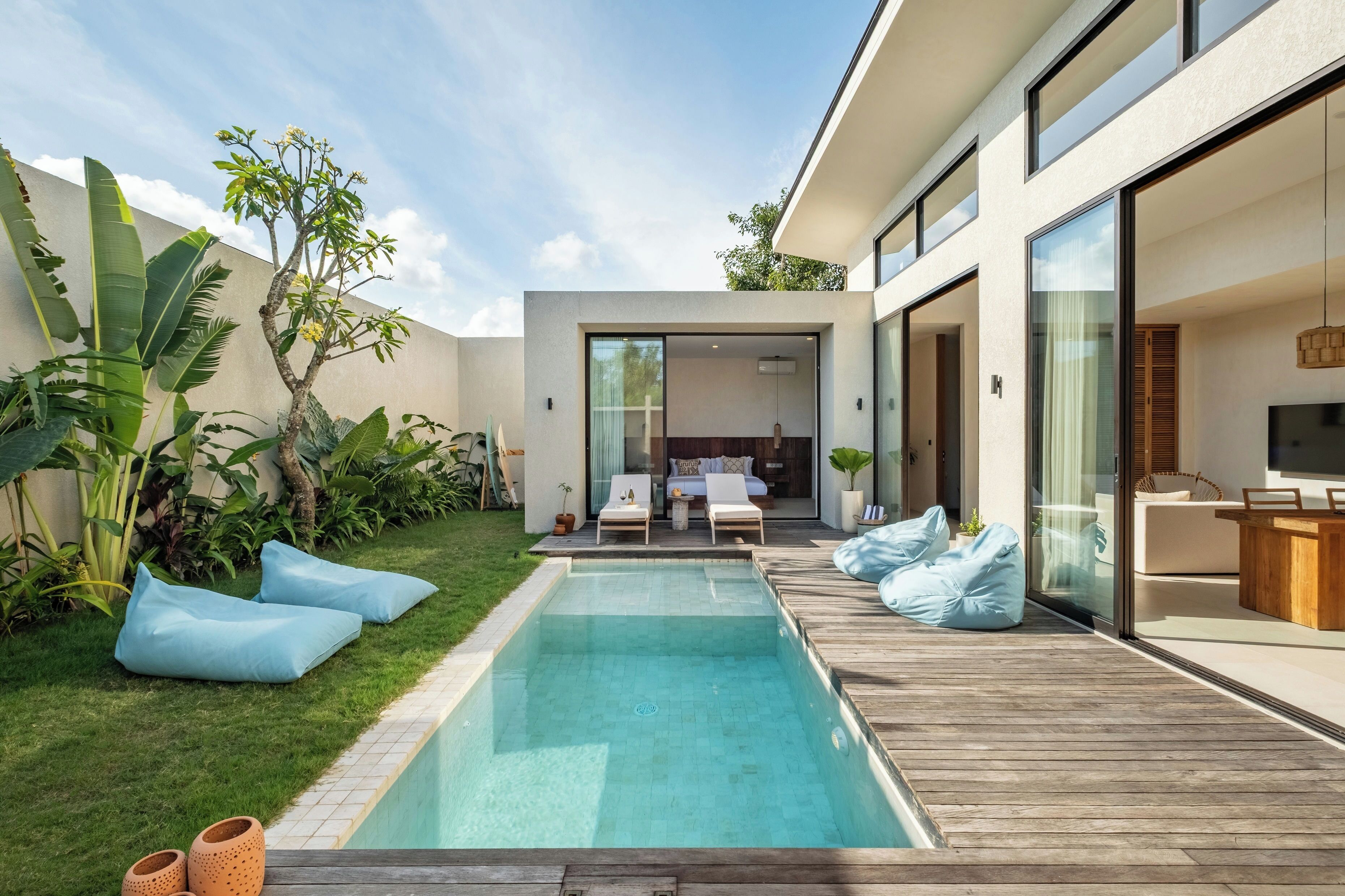Vila Mewah, patio, pemandangan kolam renang | Kolam renang pribadi