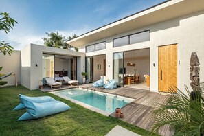 Fassade der Unterkunft