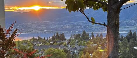 Vue depuis l’hébergement