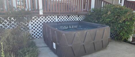 Idromassaggio all'aperto