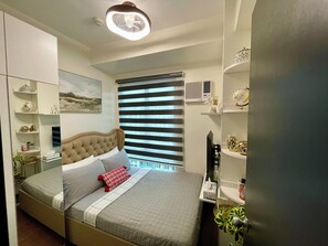 1 chambre, fer et planche à repasser, Wi-Fi gratuit, draps fournis