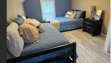 3 bedrooms, iron/ironing board, travel crib, free WiFi