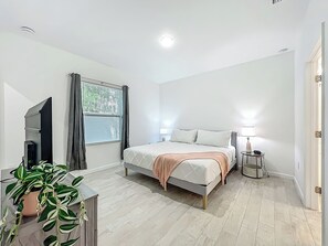 3 bedrooms, iron/ironing board, travel cot, free WiFi