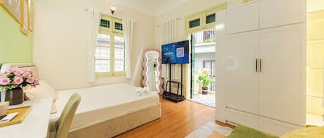 Chambre Double Luxe | Coffres-forts dans les chambres, rideaux occultants