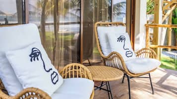 Superior Suite, Private Pool, Beach View | Terrace/patio