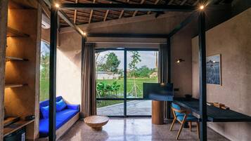 One Bedroom Villa with Private Pool and Rice Field View | Garden view