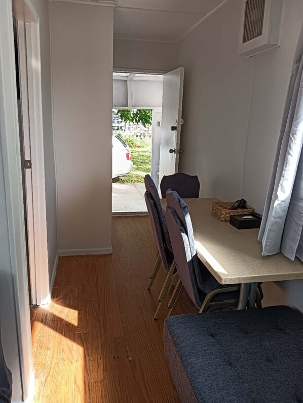 Chalet | Living area - 1 Bedroom Garden Chalet at 638B Te Ngae  (Rotorua)