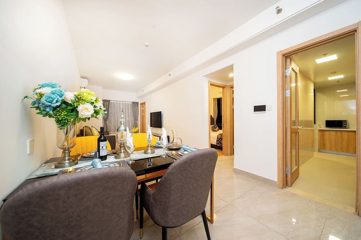 Luxury-Apartment, Stadtblick | Ausblick vom Zimmer