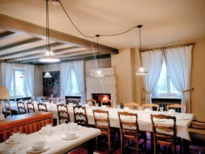 Dining - Spacious property 13 bedrooms for 30 pers in the magnificent Vosges alsaciennes (Fellering)