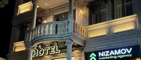 Fassade der Unterkunft