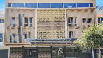 Façade de l’hébergement
