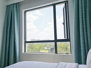 2 間睡房、熨斗/熨衫板、Wi-Fi、床單