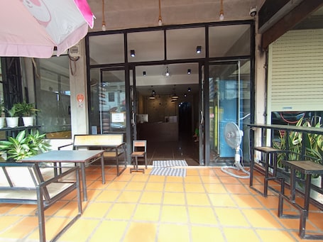 Fachada de la propiedad